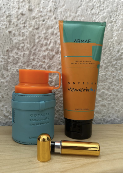 mandarin+crema +perfumero